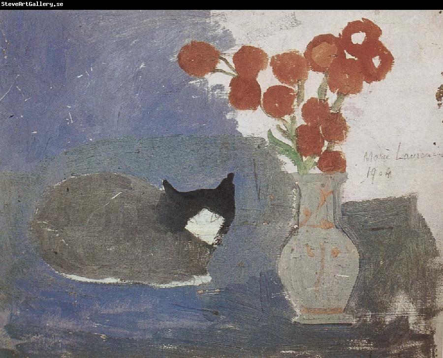 Marie Laurencin The Cat on the table